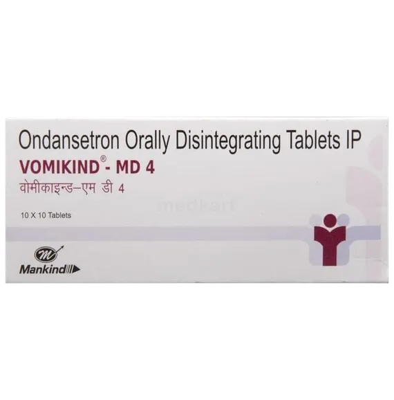 vomikind md 4mg tablet 10's